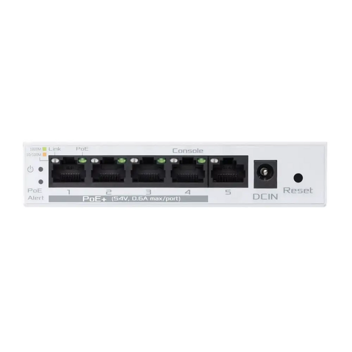 Суич ASUS ExpertWiFi EBP15 5-Port GbE 4 PoE + Ports 5 x