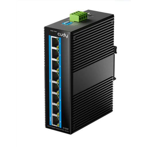 Суич Cudy IG1008P Индустриален 8-Port 10/100/1000M PoE+