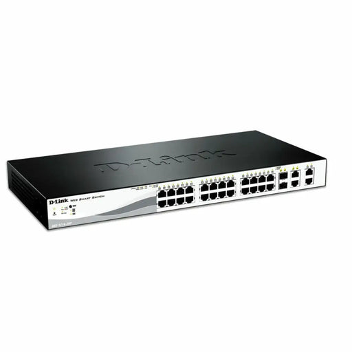 Суич D-Link DES-1210-28P 26 p 10 / 100 / 1000 Mbps 2 x SFP