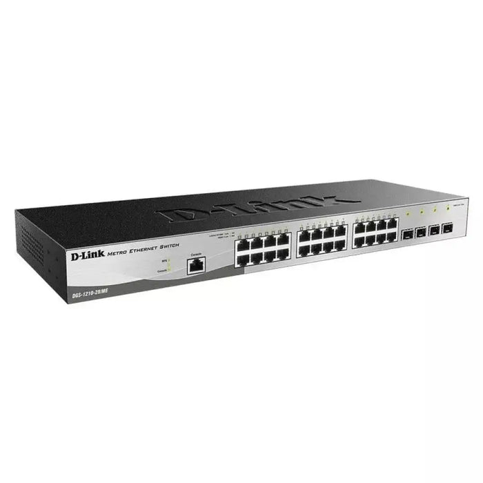 Суич D-Link DGS-1210-28 24x 1G 4x 1G SFP Управляем Монтаж