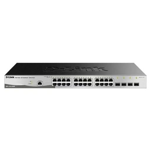 Суич D-Link DGS-1210-28 24x 1G 4x 1G SFP Управляем Монтаж
