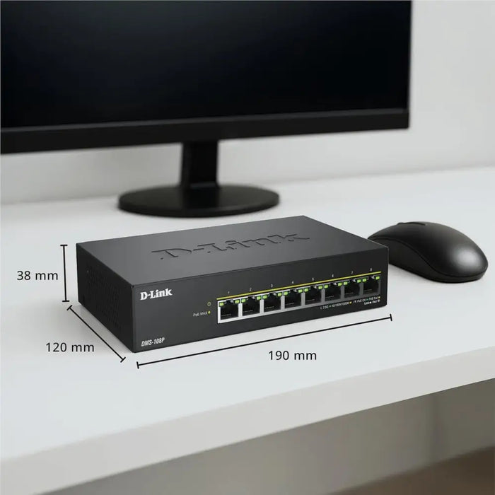 Суич D-Link DMS-108P/E