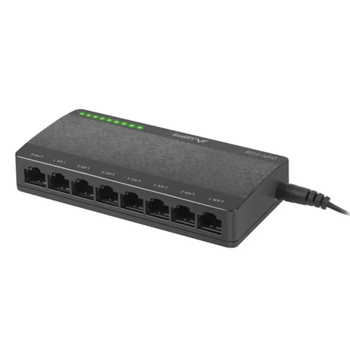 Суич Lanberg DSP1-0108 8-портов 100MB/s