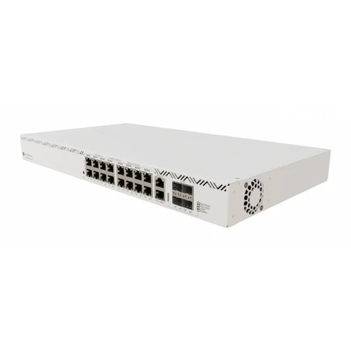 Суич MikroTik CRS320 8P 8B 4S + RM 16 x Gigabit Ethernet