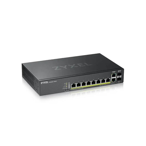 Суич ZyXEL GS-2220-10HP 10 портов Layer2 + 8x Gigabit PoE