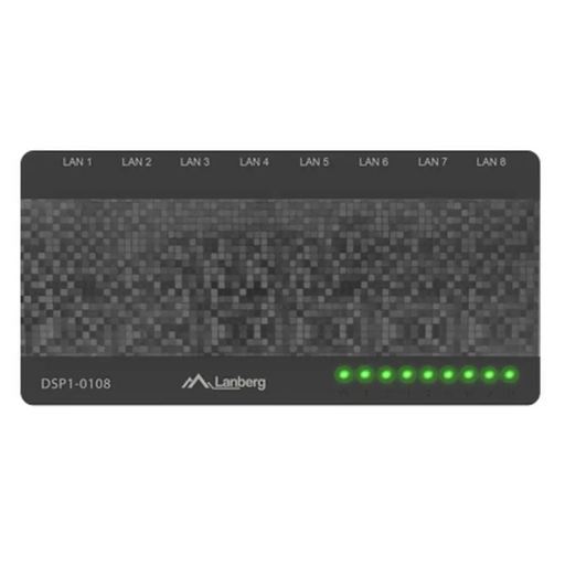 Суич Lanberg DSP1-0108 8-портов 100MB/s