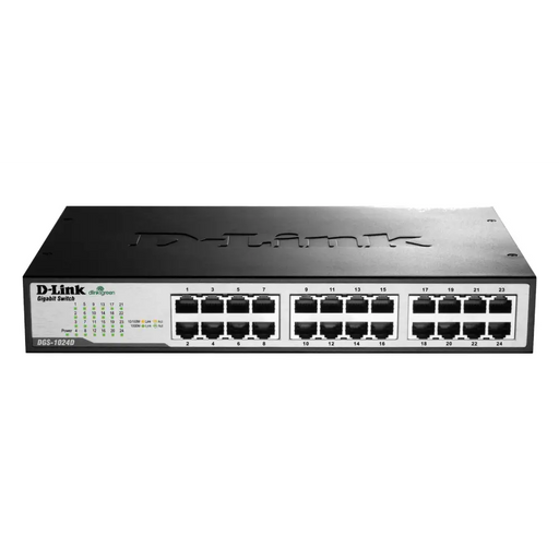 Суич D Link DGS 1024D/E 24 портов 10/100/1000 Desktop rack