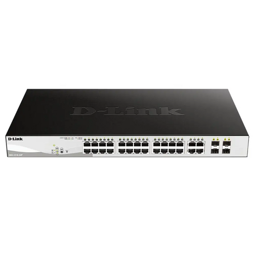 Суич D-Link DGS-1210-24P/E 24 PoE 10/100/1000 Base-T port