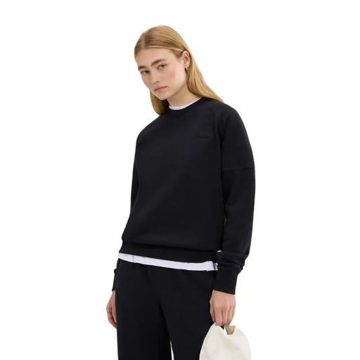 Суитчър без Качулка за Момиче Ellesse Chieuti Черен