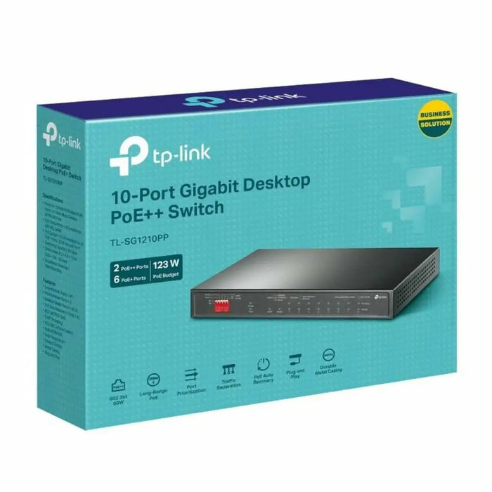 Суич TP-Link TL-SG1210PP