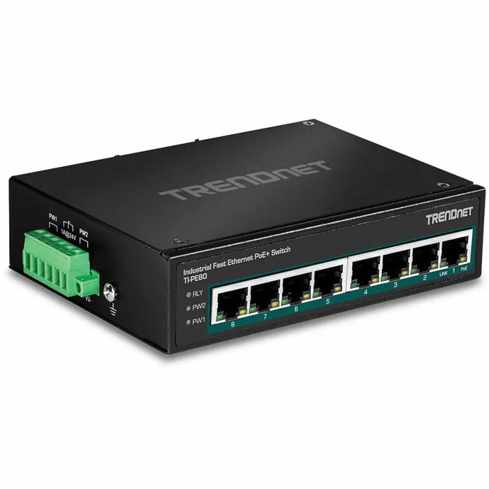 Суич Trendnet TI-PE80 1.6 Gbps