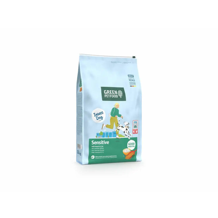 Суха храна Green Petfood InsectDog Sensitive 10 kg ориз