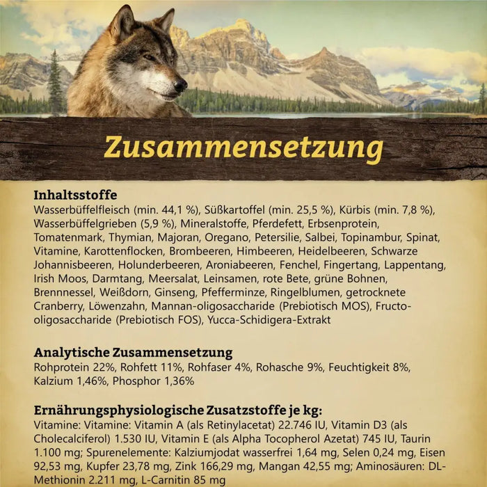 Суха храна Wolfsblut Възрастен Búfalo 12,5 Kg