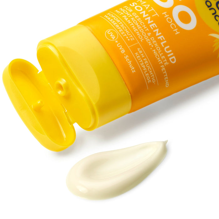 Матиращ слънцезащитен флуид SPF 50, 50 ml