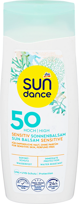 Слънцезащитен балсам Sensitiv, SPF 50, 200 ml