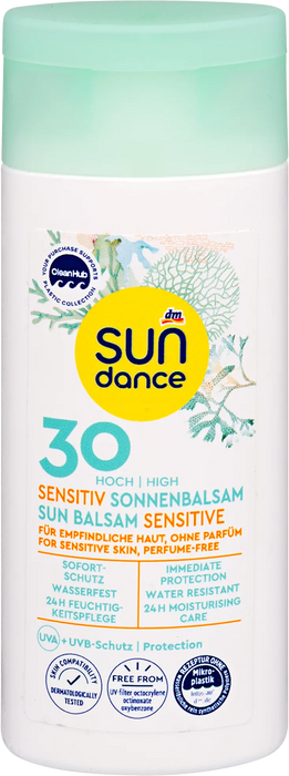 Слънцезащитен балсам Sensitive SPF 30, малка опаковка, 50 ml