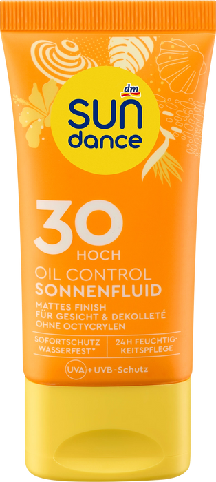 Слънцезащитен флуид Oil Control, SPF 30, 50 ml
