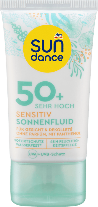 Слънцезащитен флуид Sensitiv 50+, 50 ml