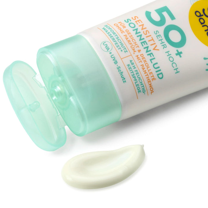 Слънцезащитен флуид Sensitiv 50+, 50 ml