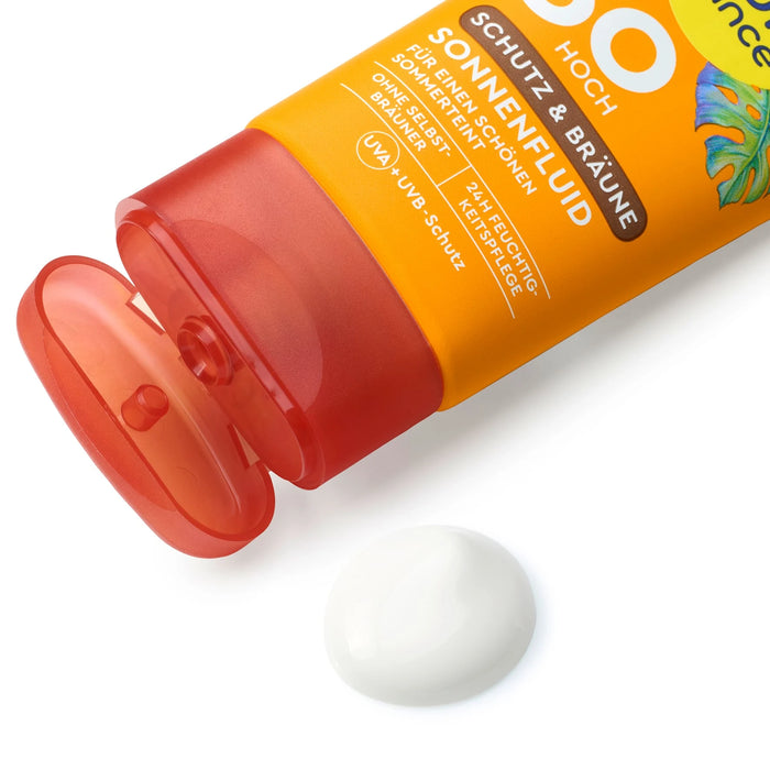 Слънцезащитен флуид за тен, SPF 30, 50 ml