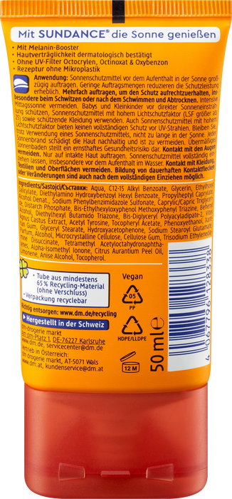 Слънцезащитен флуид за тен, SPF 30, 50 ml
