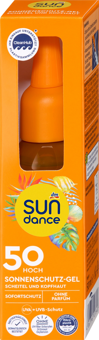 Слънцезащитен гел за скалп SPF 50, 50 ml