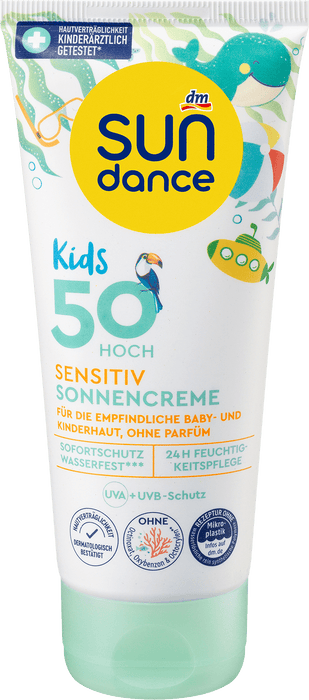 Слънцезащитен крем за деца Sensitiv SPF 50, 100 ml