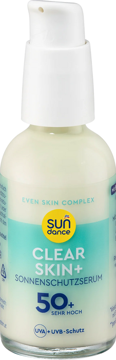 Слънцезащитен серум Clear Skin, SPF 50+, 50 ml
