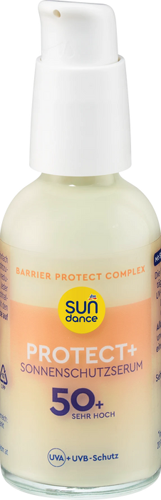 Слънцезащитен серум за лице Protect+, SPF 50+, 50 ml