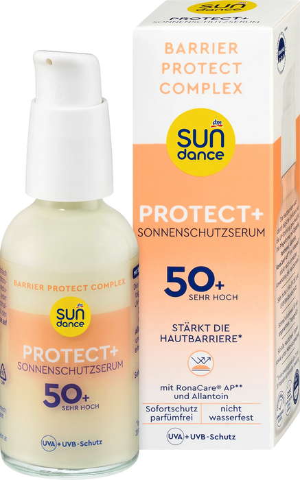 Слънцезащитен серум за лице Protect+, SPF 50+, 50 ml