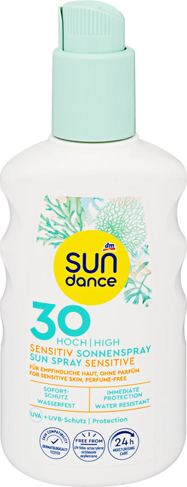 Слънцезащитен спрей Sensitive, SPF 30, 200 ml