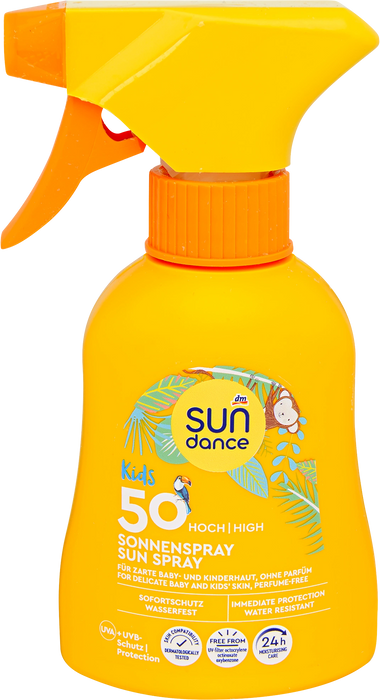 Слънцезащитен спрей за деца SPF 50, 200 g