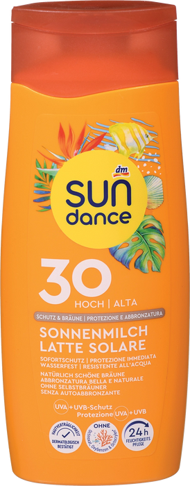 Слънцезащитно мляко Protection & Tan, SPF 30, 200 ml