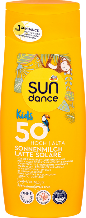 Слънцезащитно мляко за деца SPF 50, 200 ml
