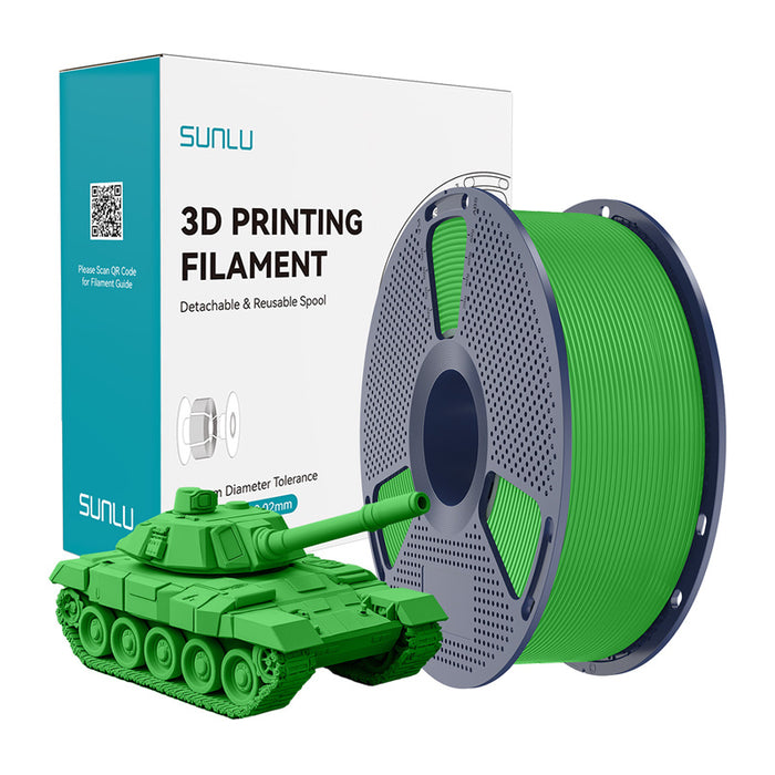Филамент Sunlu PLA+ High-Speed Zielony