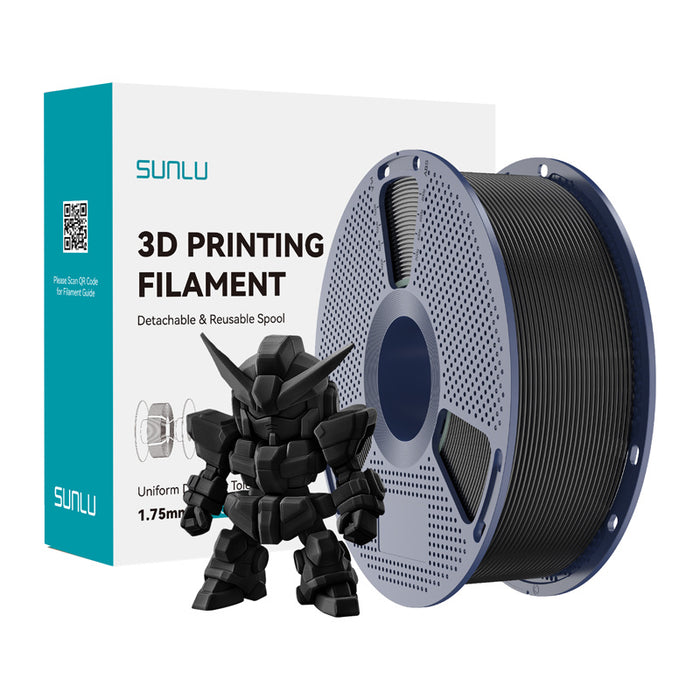 Sunlu PLA+ 2.0 филамент (черен)