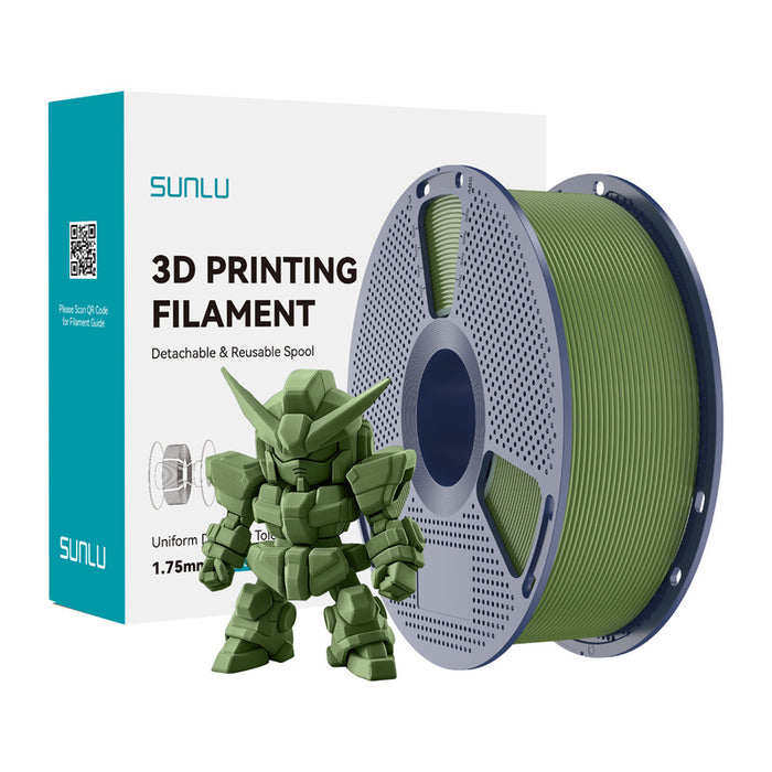 Sunlu PLA+ 2.0 филамент (маслиненозелен)