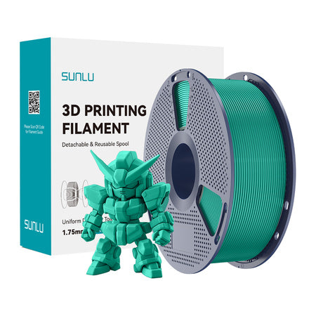 Sunlu PLA+ 2.0 филамент в тревисто зелено