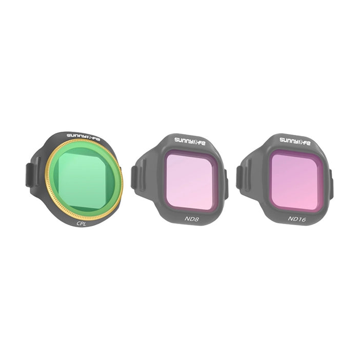 Комплект от 3 филтъра Sunnylife CPL + ND8 + ND16 за MINI 5 Pro