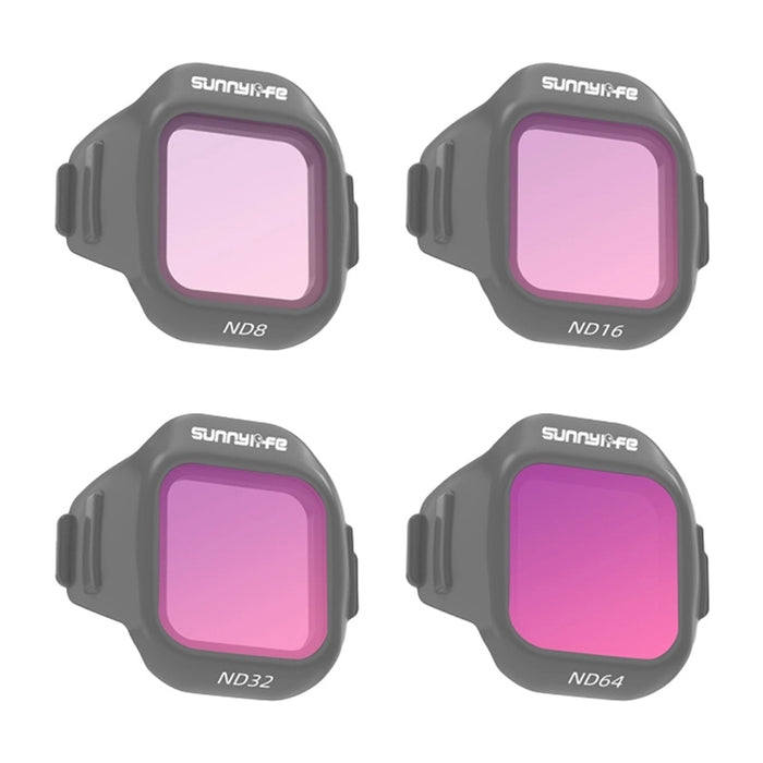 Комплект от 4 филтъра Sunnylife ND8 + ND16 + ND32 + ND64 за MINI 5 Pro