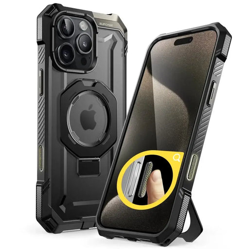 Supcase UB Grip Mag Case с MagSafe за iPhone 16 Pro - черен