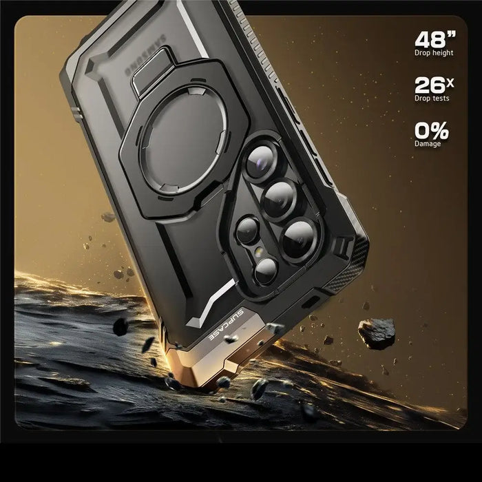 Supcase UB Grip Mag Case за Samsung Galaxy S25 Ultra - черен