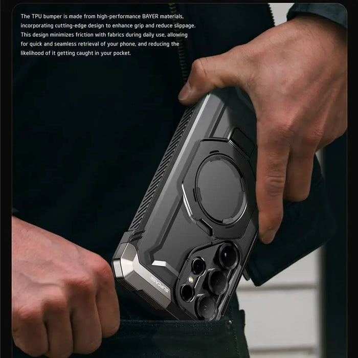 Supcase UB Grip Mag Case за Samsung Galaxy S25 Ultra - черен