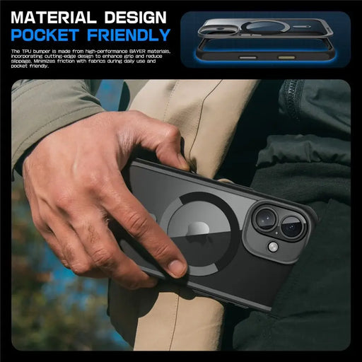 Supcase UB Mag Case с MagSafe за iPhone 16 - черен