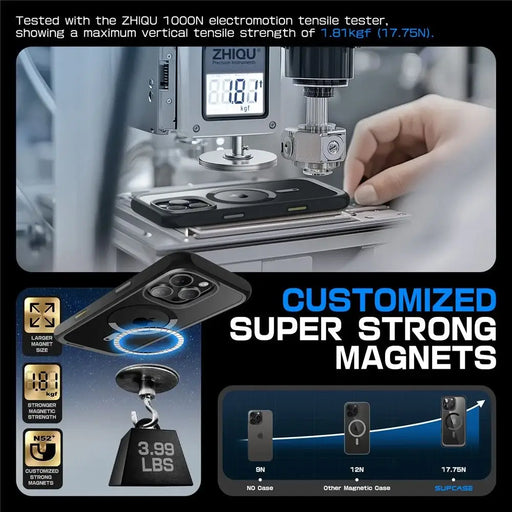 Supcase UB Mag Case с MagSafe за iPhone 16 Pro - черен