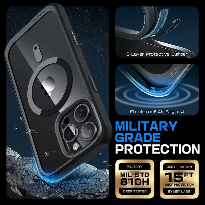 Supcase UB Mag Case с MagSafe за iPhone 16 Pro Max - черен
