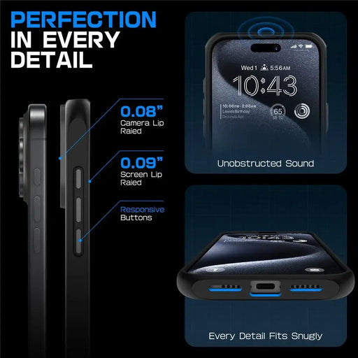 Supcase UB Mag Case с MagSafe за iPhone 16 Pro Max - черен