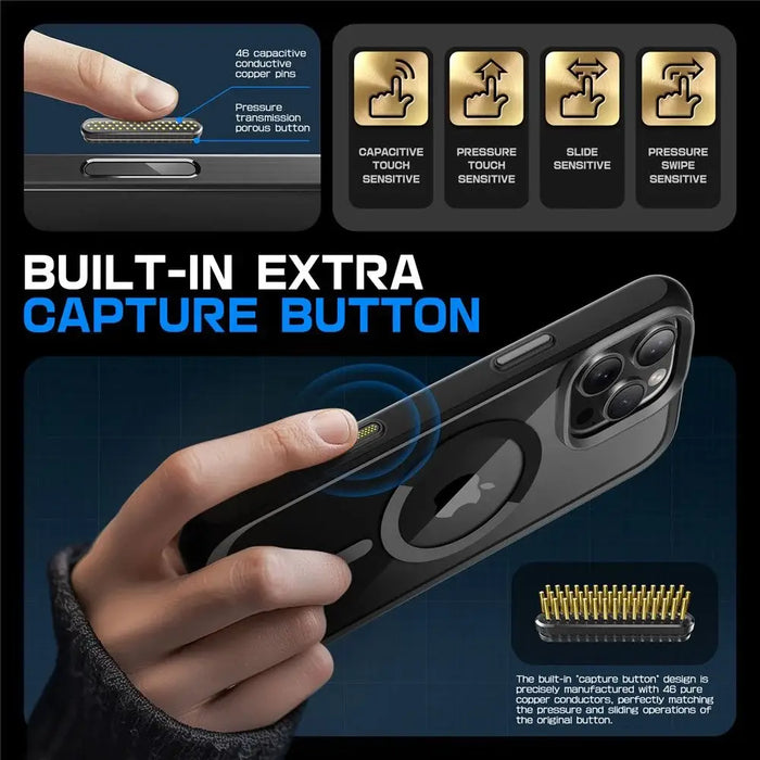 Supcase UB Mag Case с MagSafe за iPhone 16 Pro Max - черен