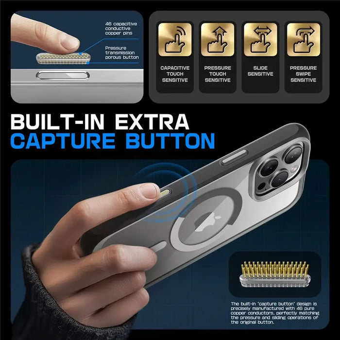 Supcase UB Mag Case с MagSafe за iPhone 16 Pro - сив