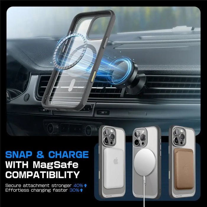 Supcase UB Mag Case с MagSafe за iPhone 16 Pro - сив